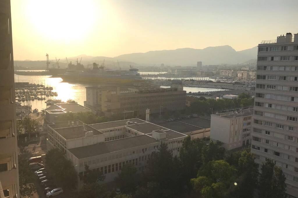 Bel Appartement T3 Mourillon A 5 Min Des Plages - Vue Mer Toulon Exterior foto