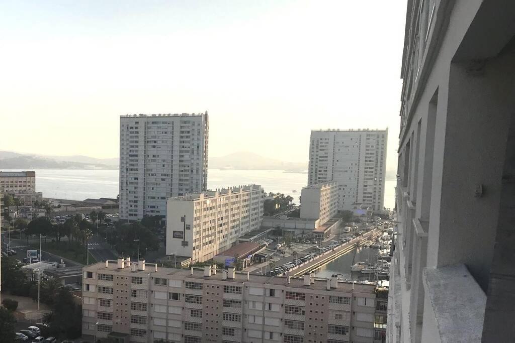 Bel Appartement T3 Mourillon A 5 Min Des Plages - Vue Mer Toulon Exterior foto